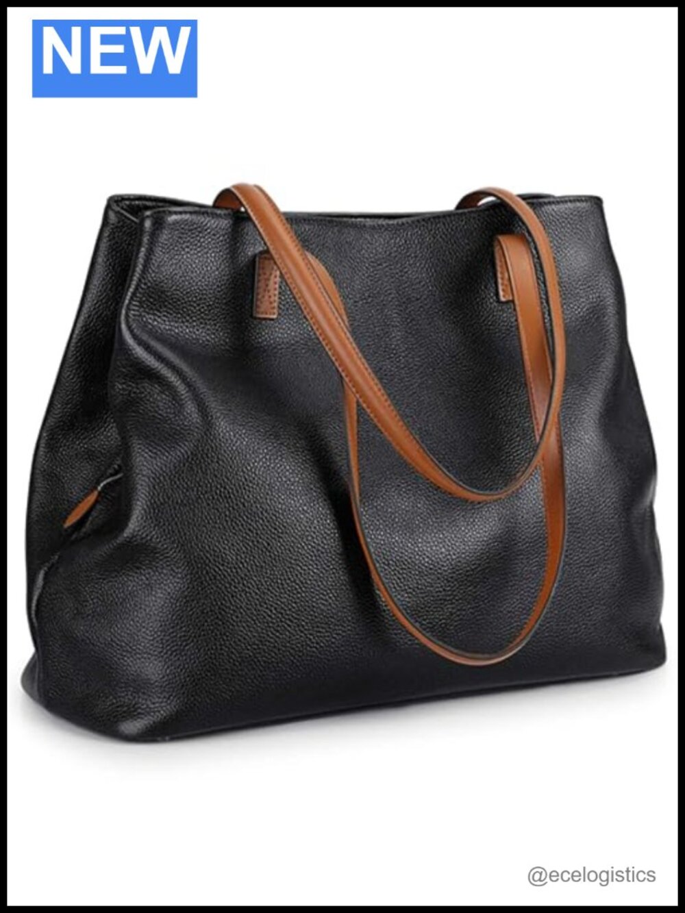 S-ZONE Top Grain Pebbled Cowhide Leather Hobo Bag Large Shoulder Handbag Fits